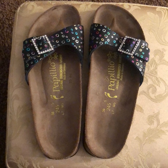 Birkenstock Shoes - Berkinstock Papillio Sandals multicolor